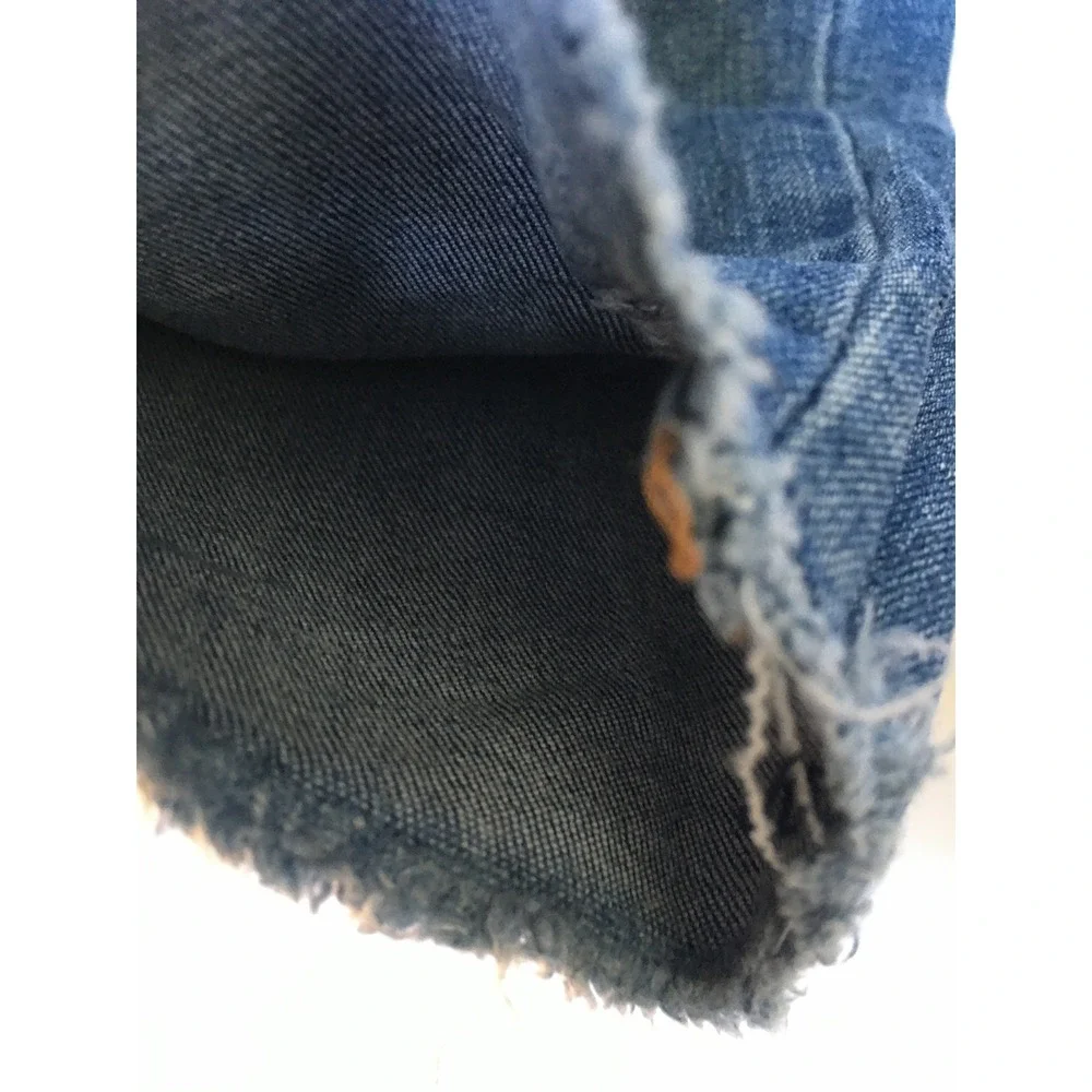 Enjean Denim Co Mens Distressed Skinny Jeans Medium Wash Ripped EP3092R-1 29x27